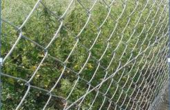 Chain link fence galvanized