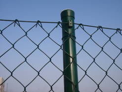 Posts and brace posts for chain link fence